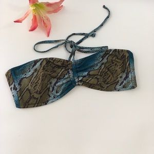 Leopard print Bikini Top